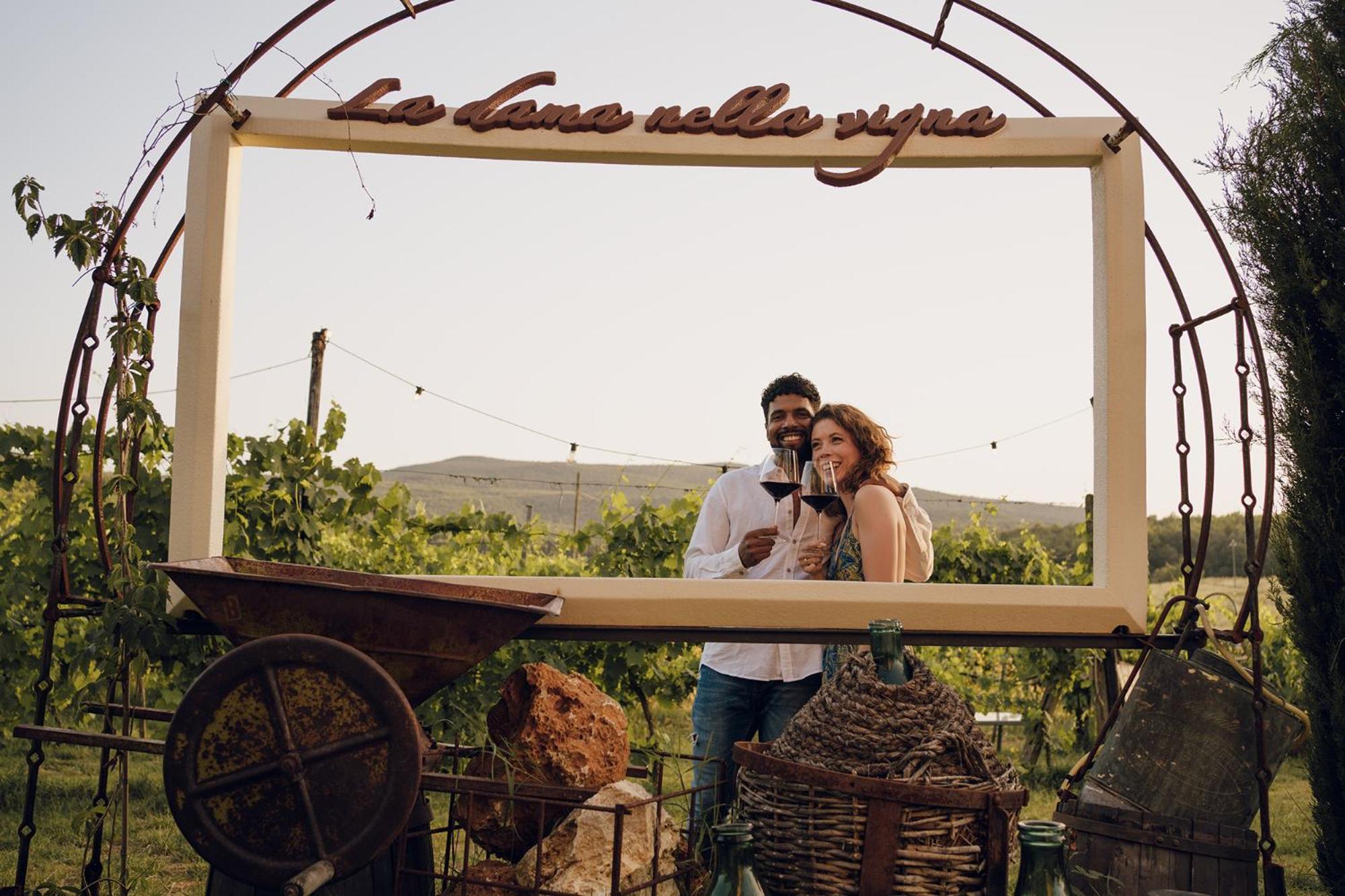 La Dama Country Rooms Monteriggioni Bagian luar foto